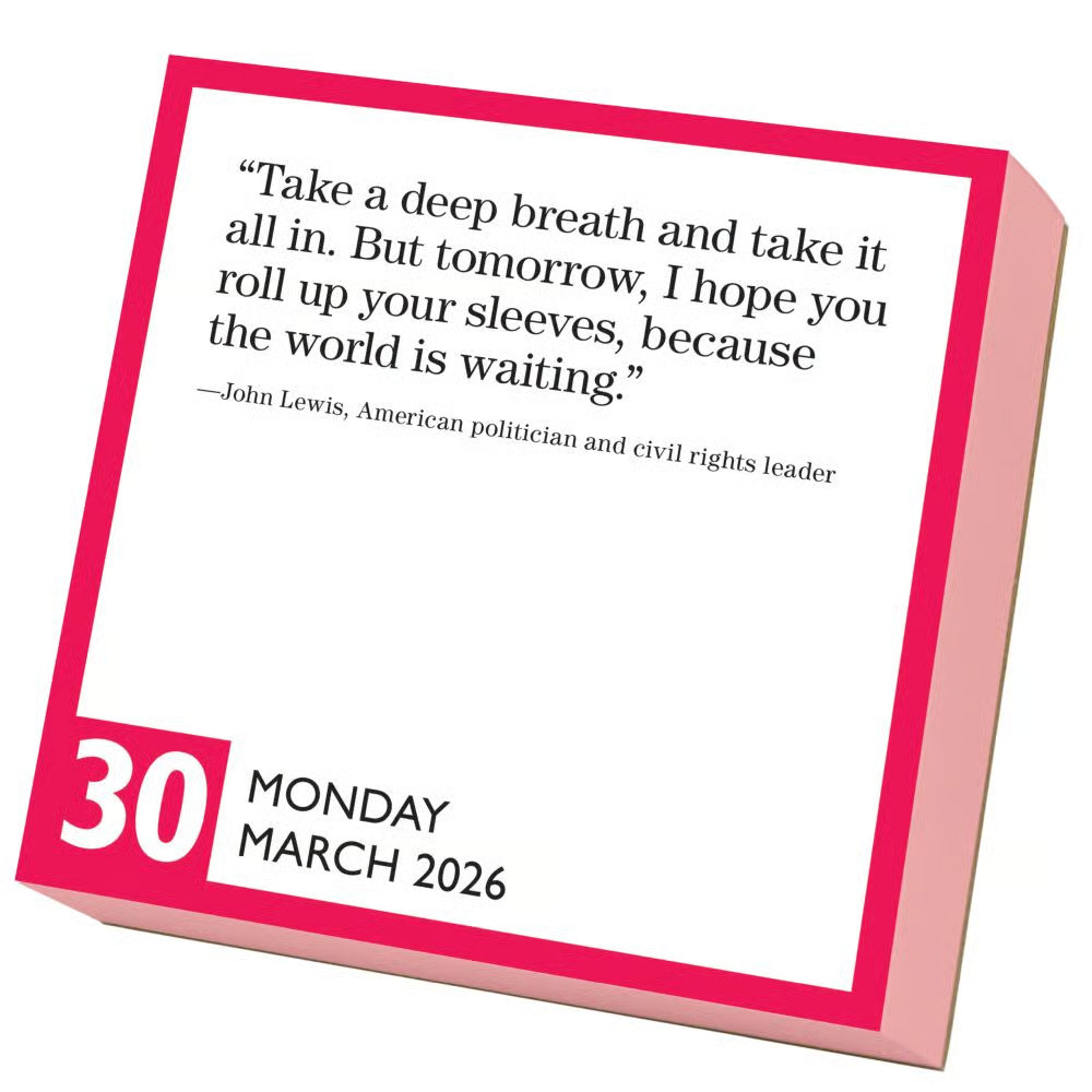 Workman Publishing, Keep Calm and Carry On Quotes 2026 Page-a-Day Desk Calendar
