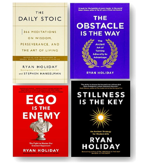 4 Books Set Ryan Holiday Brand New English Paperback Free Shipping USA ITEM