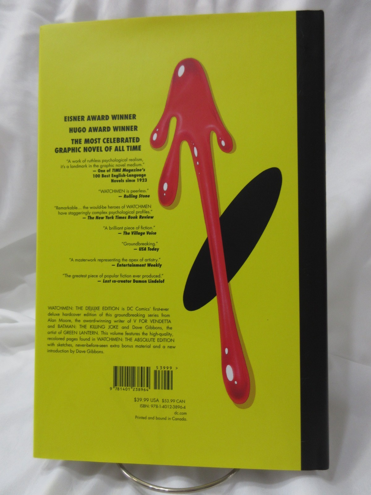 Watchmen The Deluxe Edition by Moore/Gibbons,HC, DJ, Like New