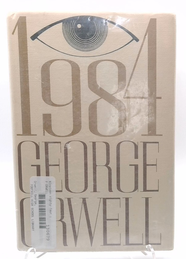 1984 George Orwell 1977 Hardcover RARE Harcourt Brace HBJ, Collectible Library