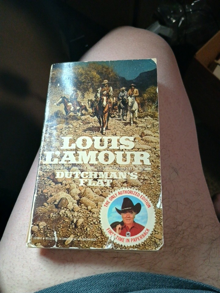Louis L’Amour (3 Western Paperbacks, all different) see Pictures Vintage