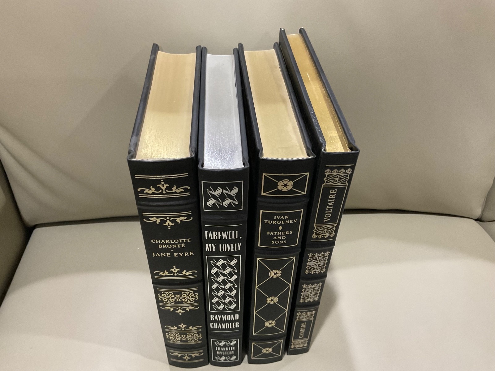 The Franklin Library Lot 4 Classic Literature Books ~ Beautiful ~