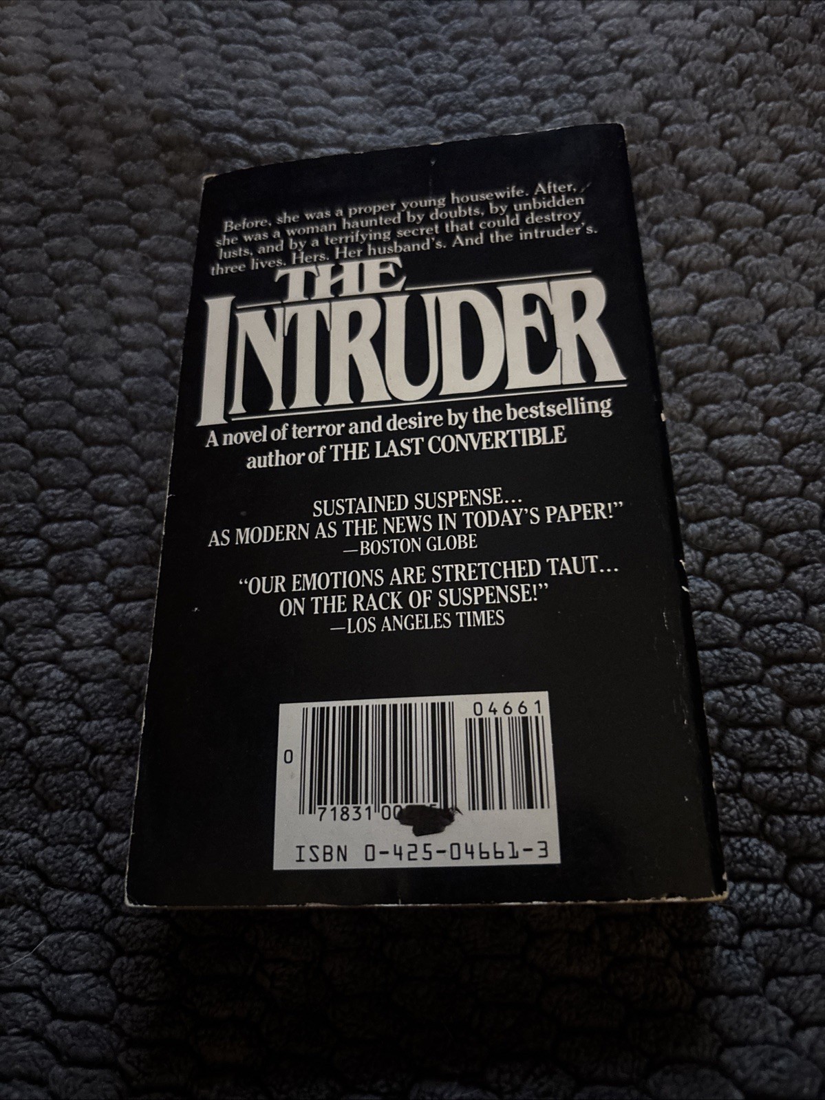 The Intruder by Anton Myrer (Berkley Paperback, 1980)