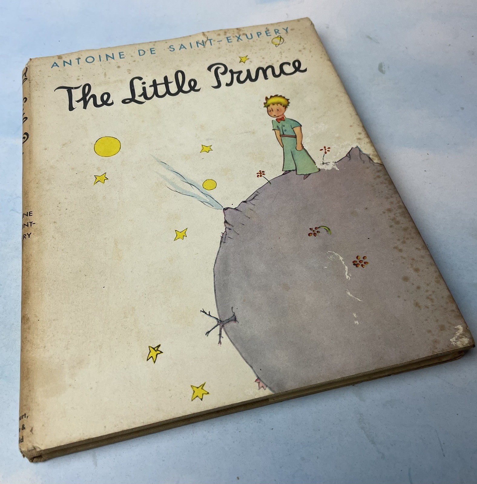 The Little Prince by Antoine De Saint-Exupéry Vintage Hardcover Dust Jacket