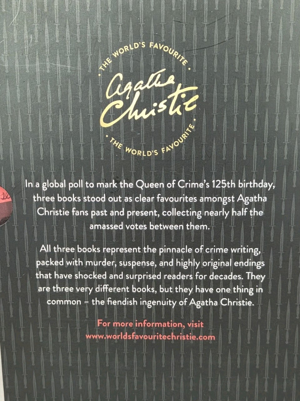World’s Favourite Agatha Christie 3 Books Collection Boxset Paperback Used