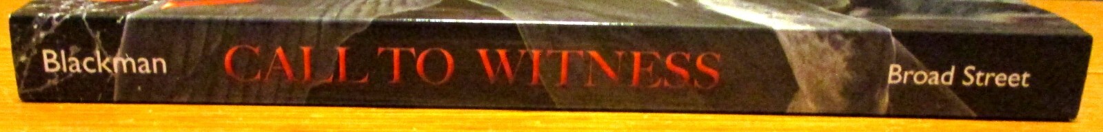 2020 Call To Witness by Sherry Blackman SIGNED Softcover Book 304 Pages