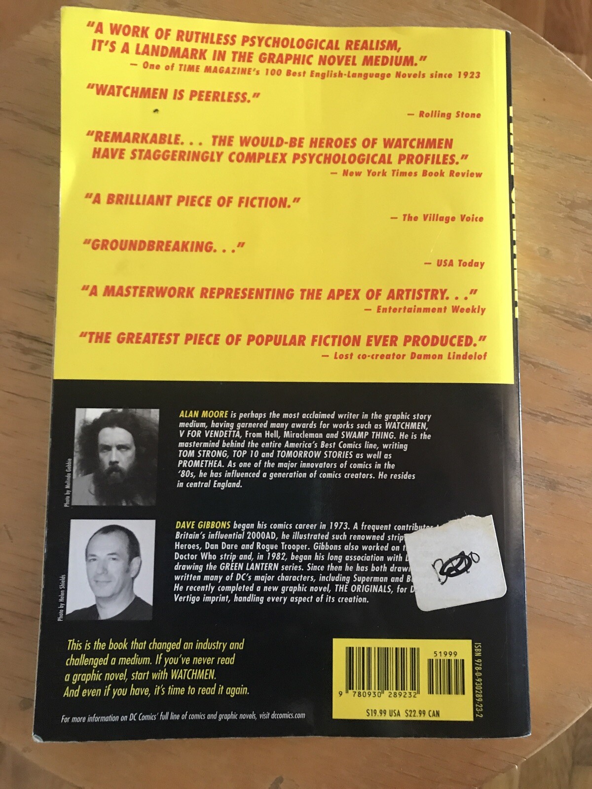 Watchmen by Alan Moore (1995, Trade Paperback, Revised edition)