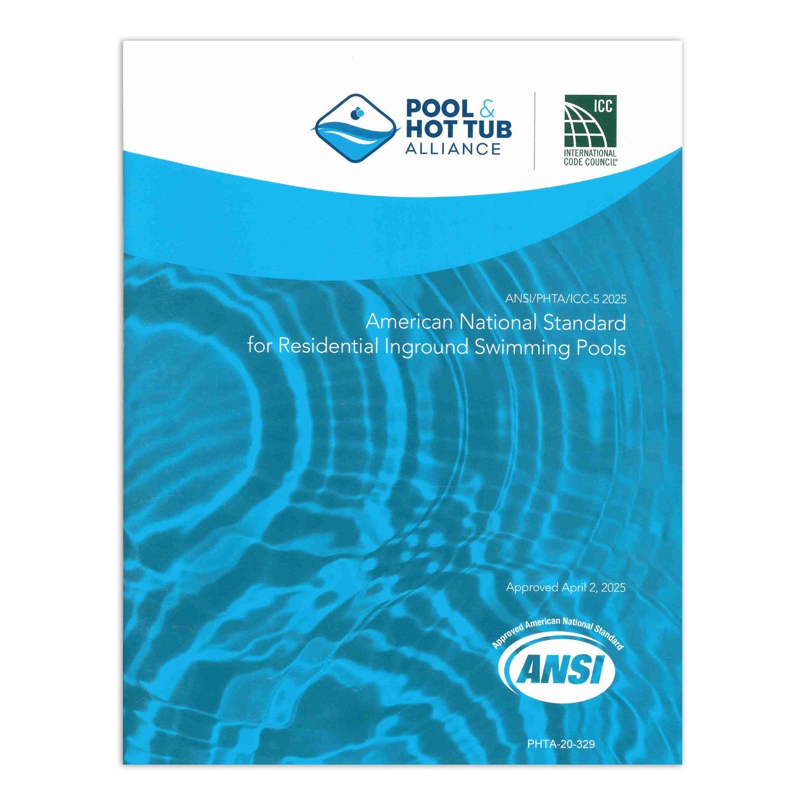 Highlighted and Tabbed – American Residential Inground Swimming Pools ICC-5 2025