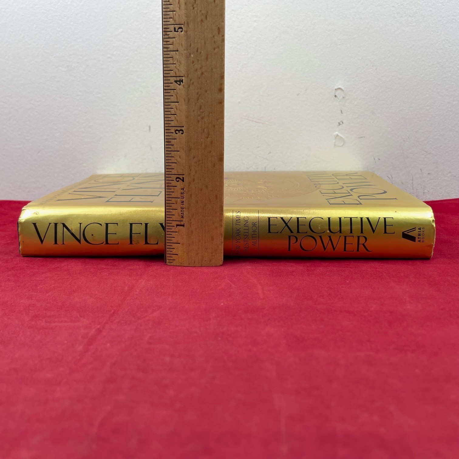 Vintage 2003 Vince Flynn Executive Power Hardcover Book