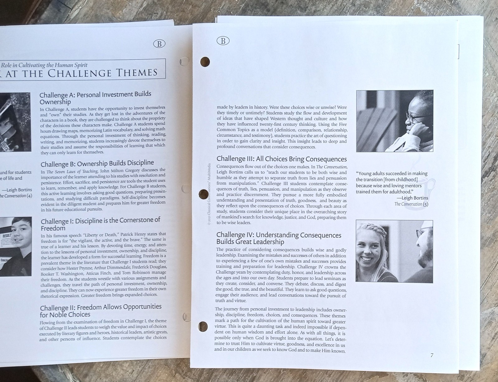 Challenge B Guide ~ English Lang Curriculum 2021-2022 ~ Classical Conversations