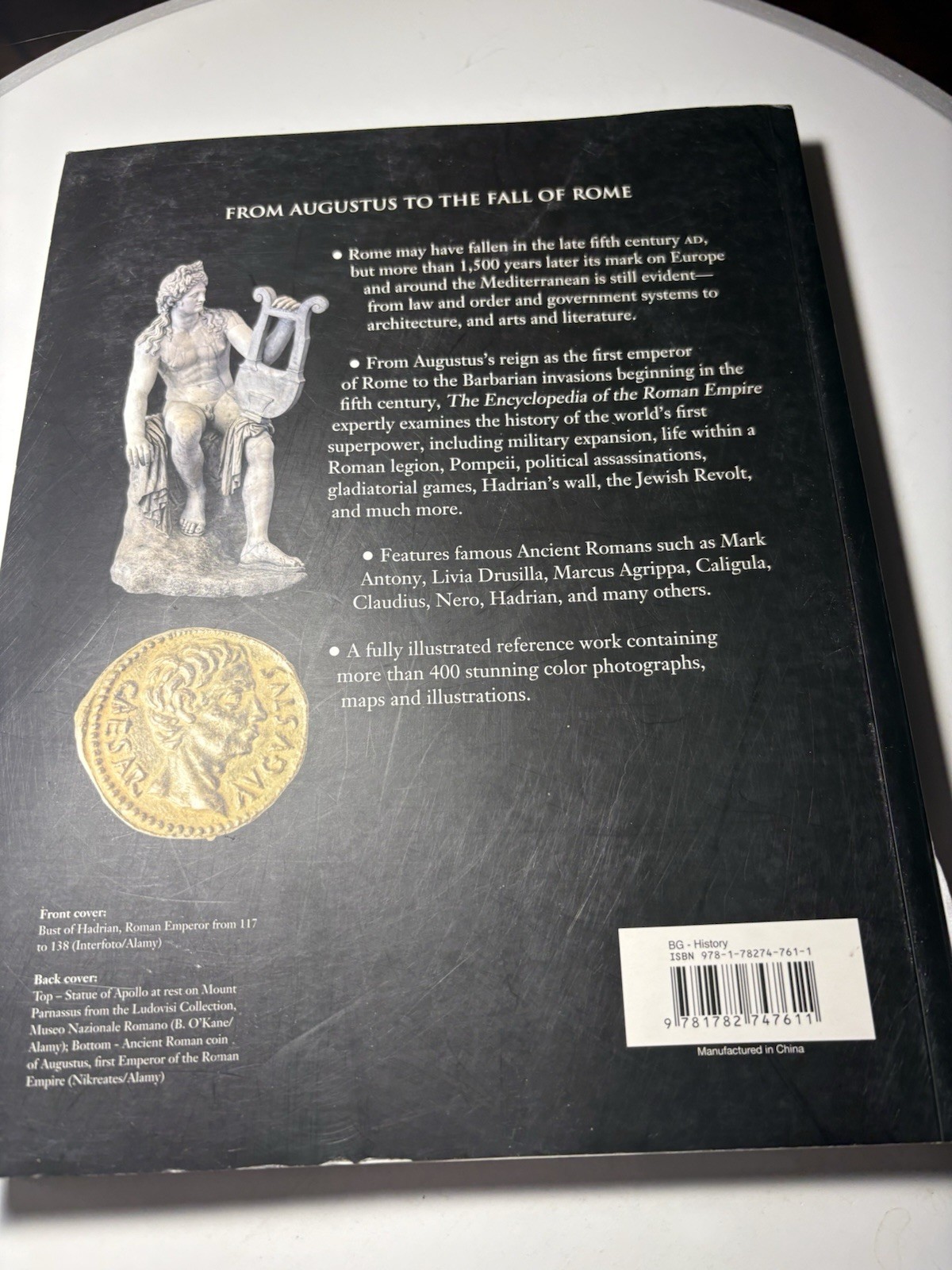 The Encyclopedia Of The Roman Empire 448 Pages