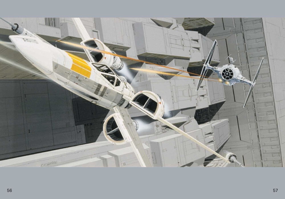 Star Wars The Concept Art of Ralph McQuarrie mini book 3.5″ high hardcover 304p