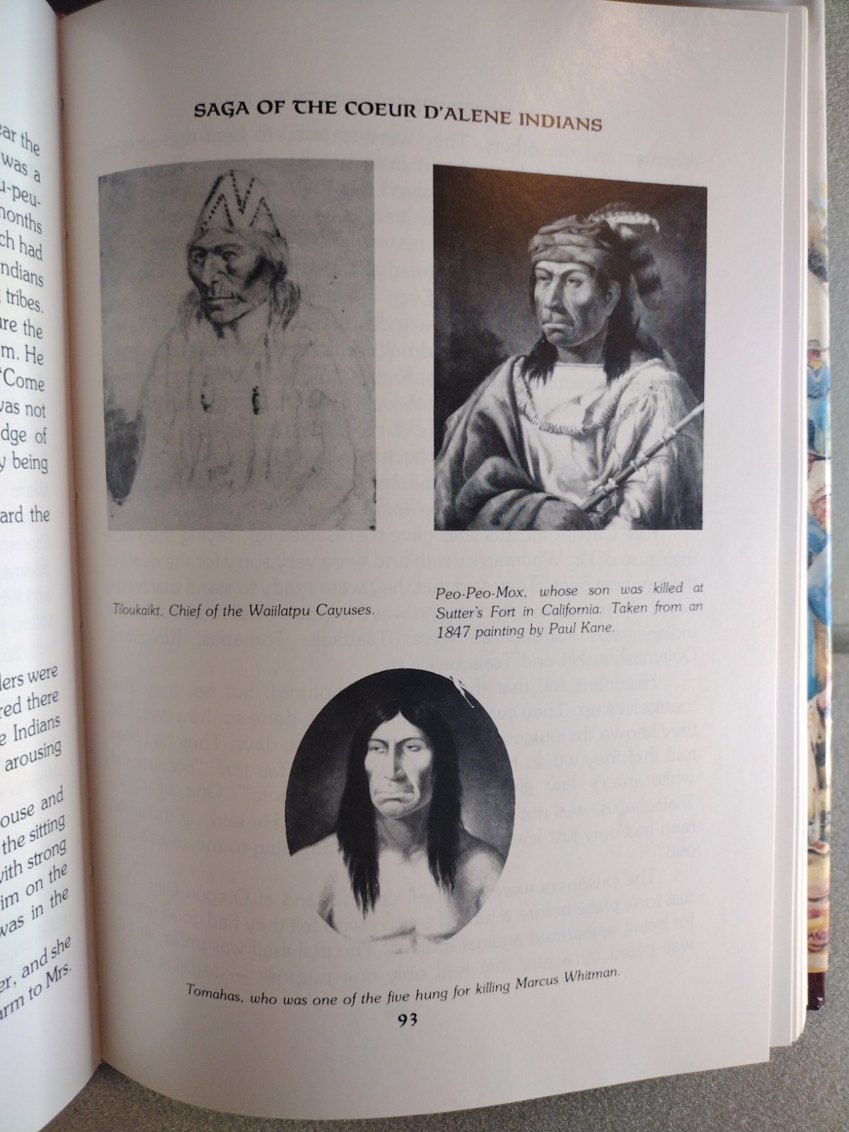 Vintage Saga Of The Coeur d’Alene Indians Chief Joseph Seltice Hardcover History