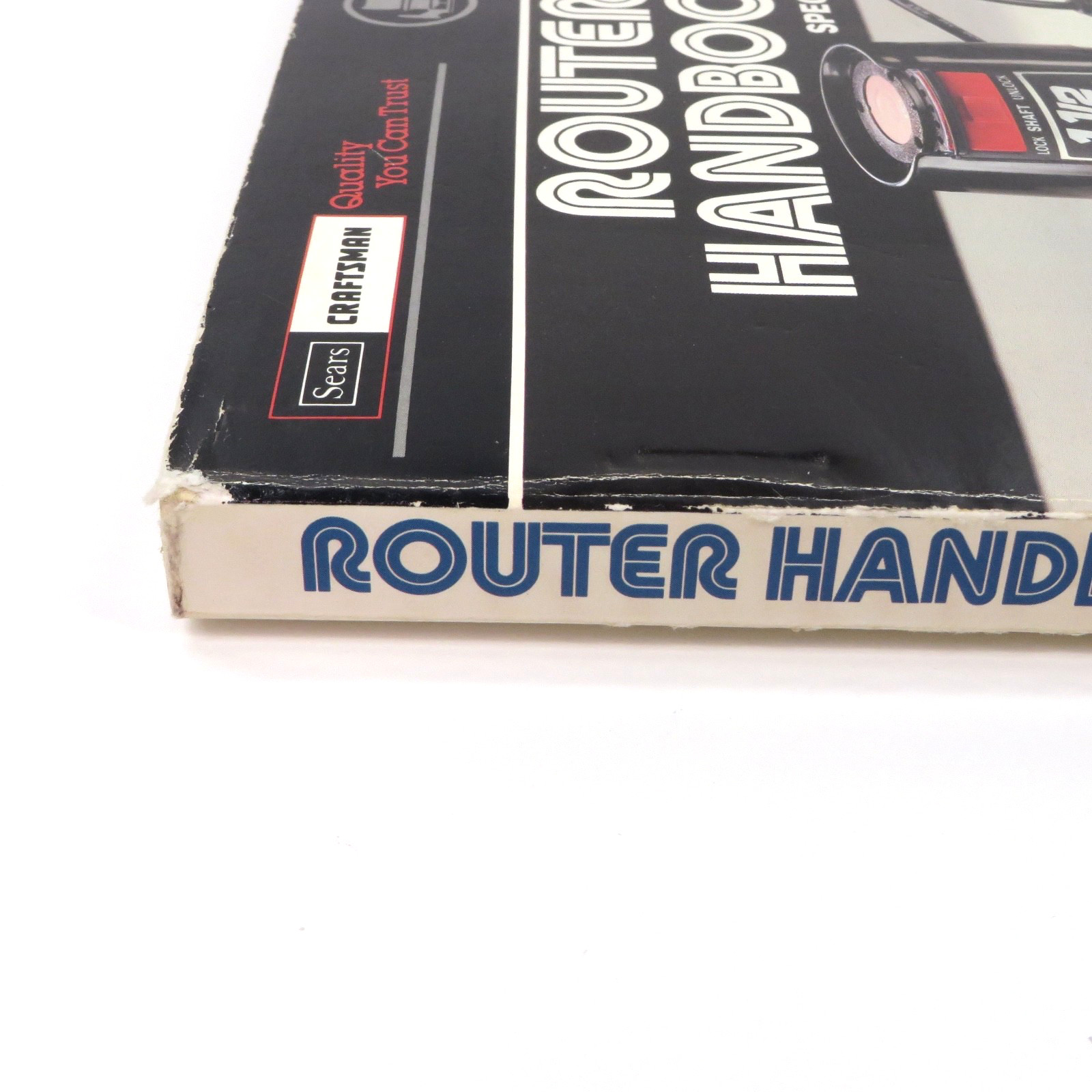 Sears Craftsman Router Handbook Special Edition Book 1984 Vintage Woodworking