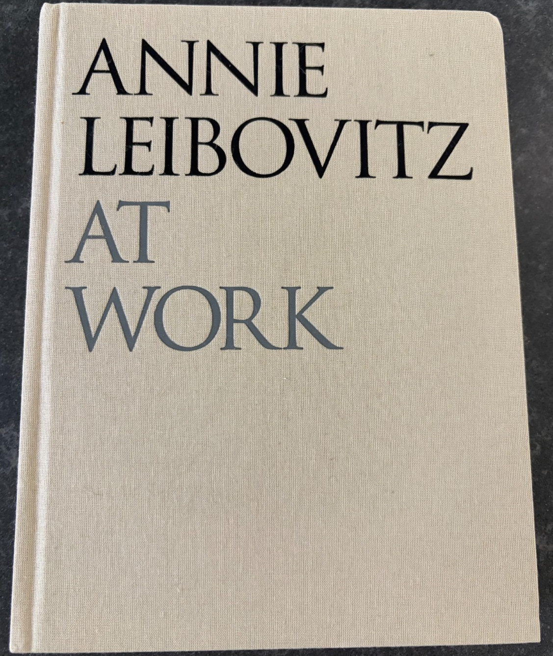 Annie Leibovitz at Work by Annie Leibovitz (2008, 1st Edition Hardcover) Very G