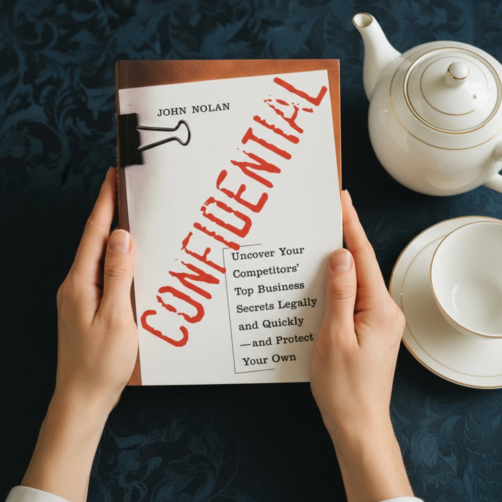 Confidential By John Nolan Paperback Book High Density Plot Suspense Novel For W