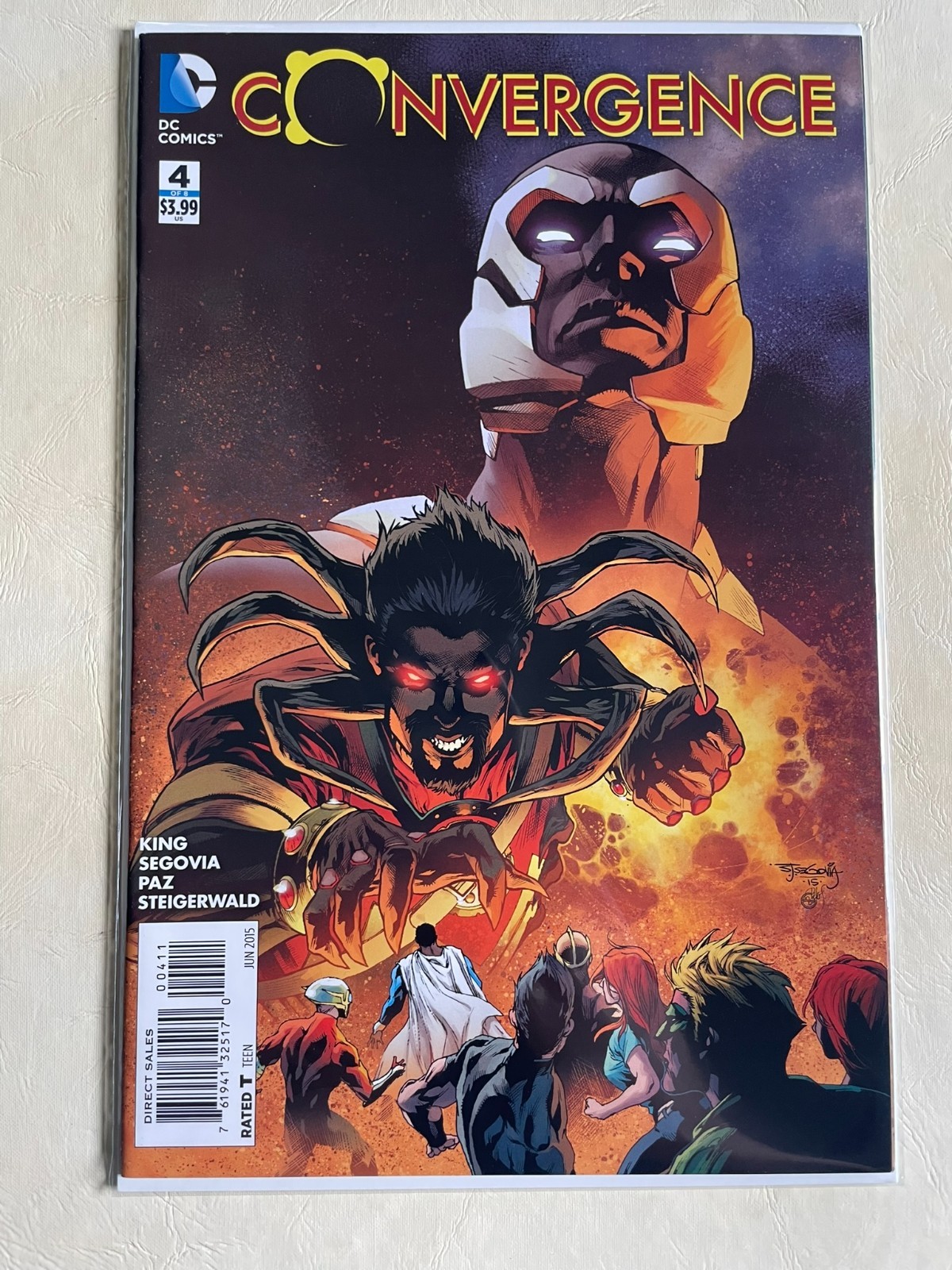 Convergence #0-8 Complete Set DC comics 2015