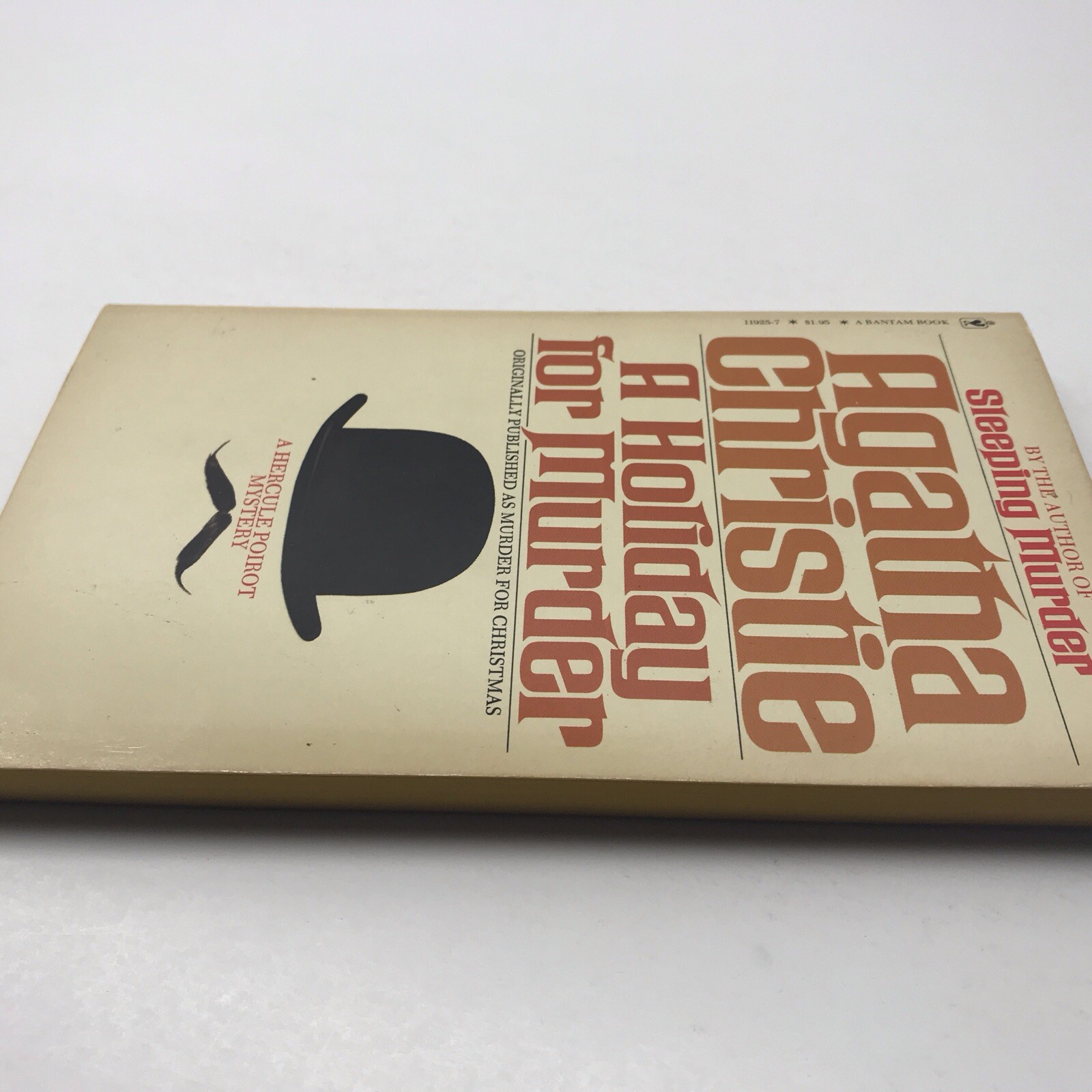 Agatha Christie~A Holiday For Murder~1978 Bantam Paperback