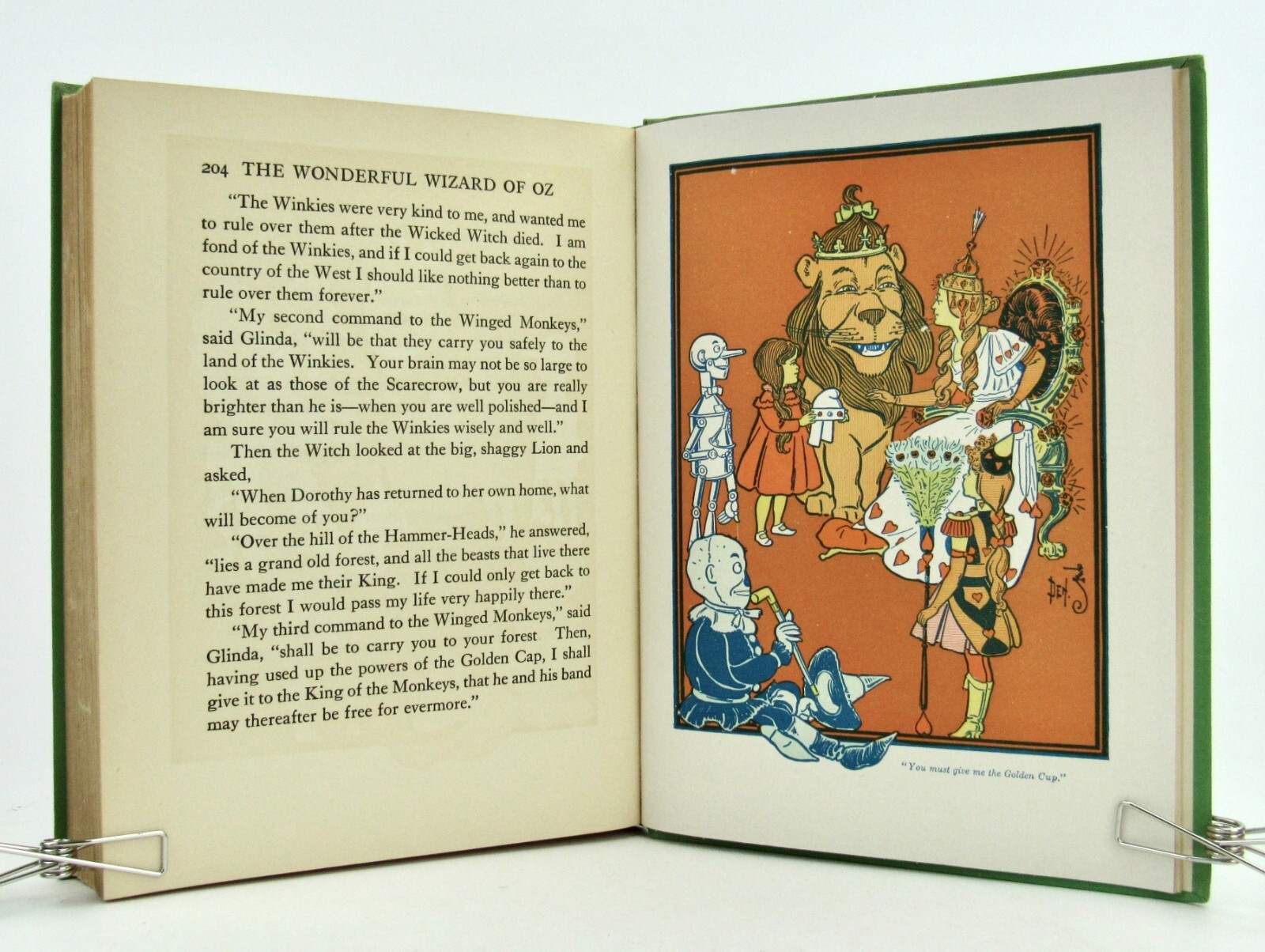 THE NEW WIZARD OF OZ by L Frank Baum & W.W. Denslow 5th Edition 8 plates Nr Fine