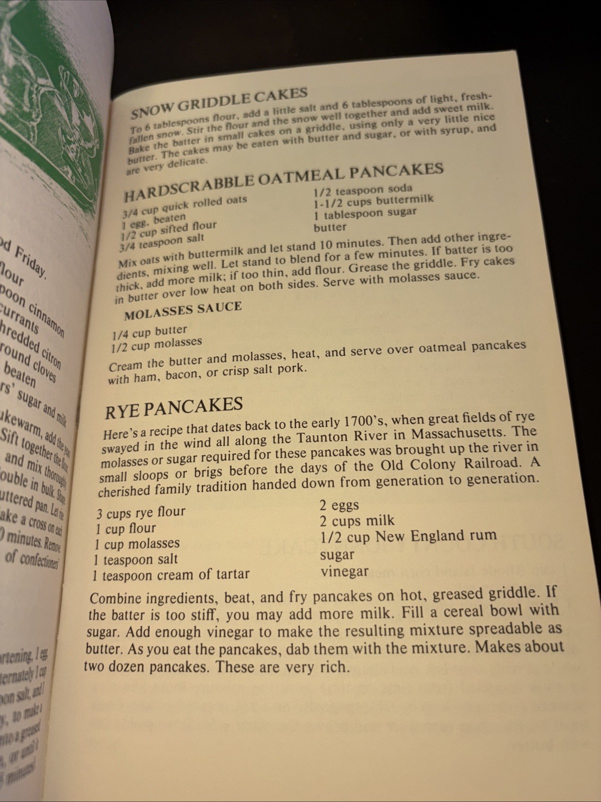 Colonial Cookbook VINTAGE Recipes 1976 Premium Edition The Old Farmer’s Almanac