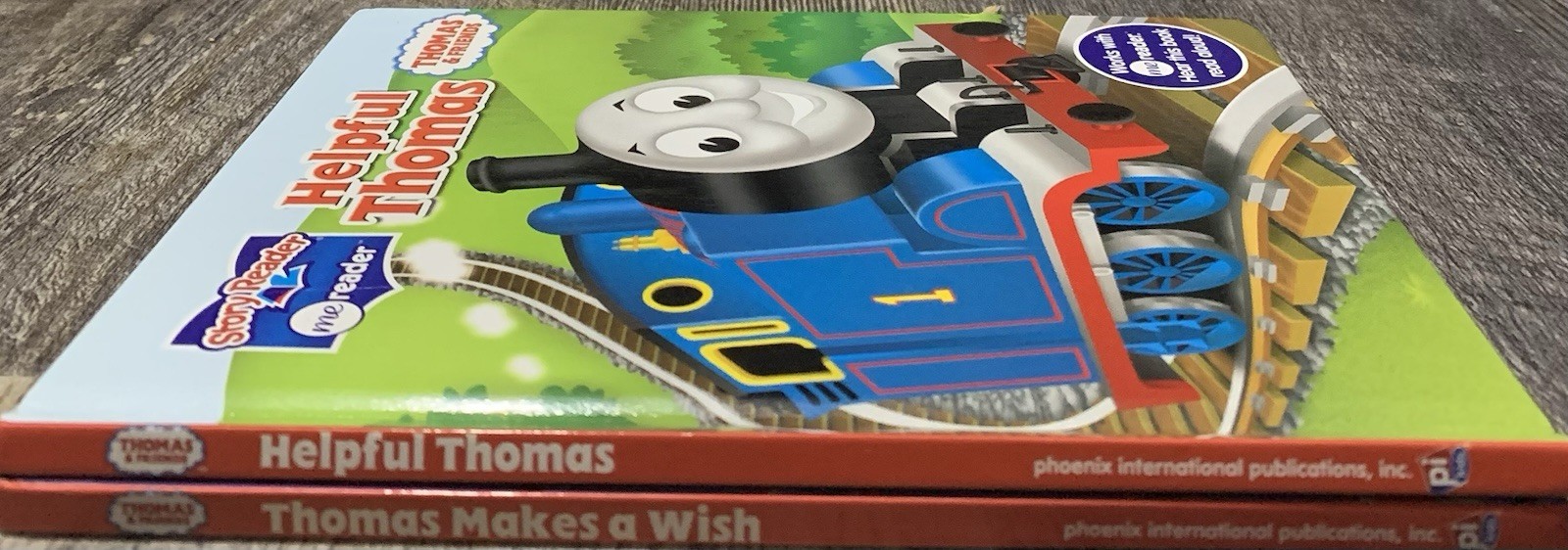 Lot Of 2: 1st HC Ed. Thomas & Friends Story Reader MeReader Books Set 2010s GOOD