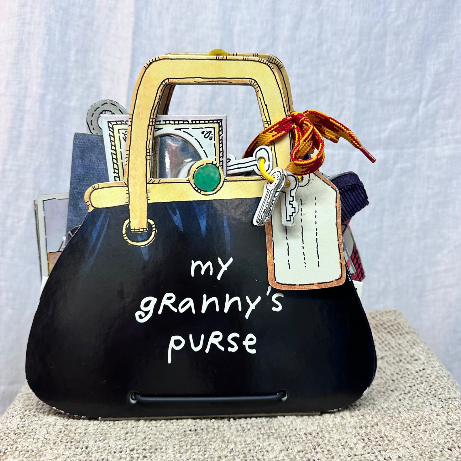 My Granny’s Purse by P. H. Hanson 2003 Children’s Board Books Vintage Rare Craft