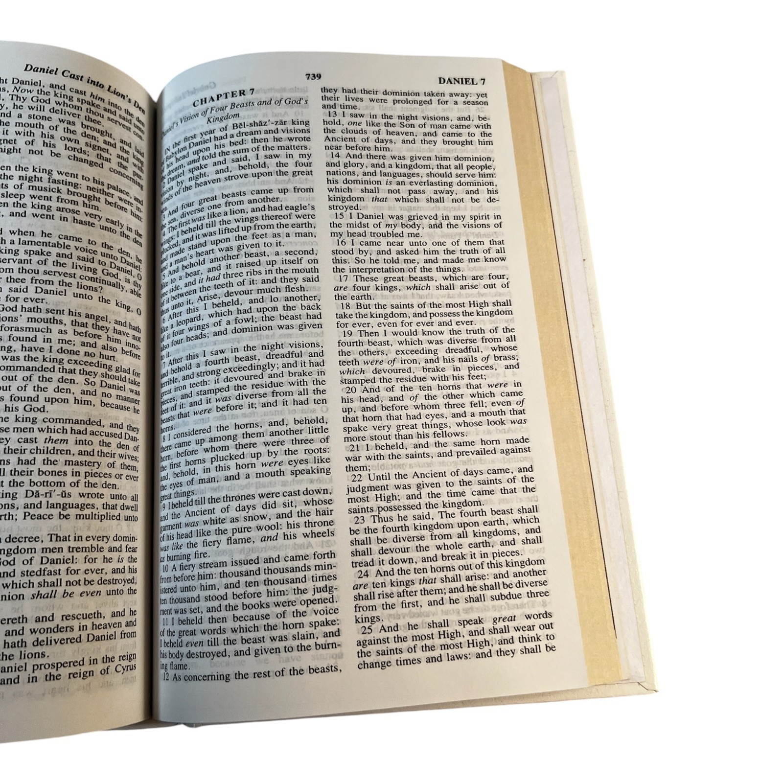 Holy Bible Comfort Edition King James Version White Hardcover KJV