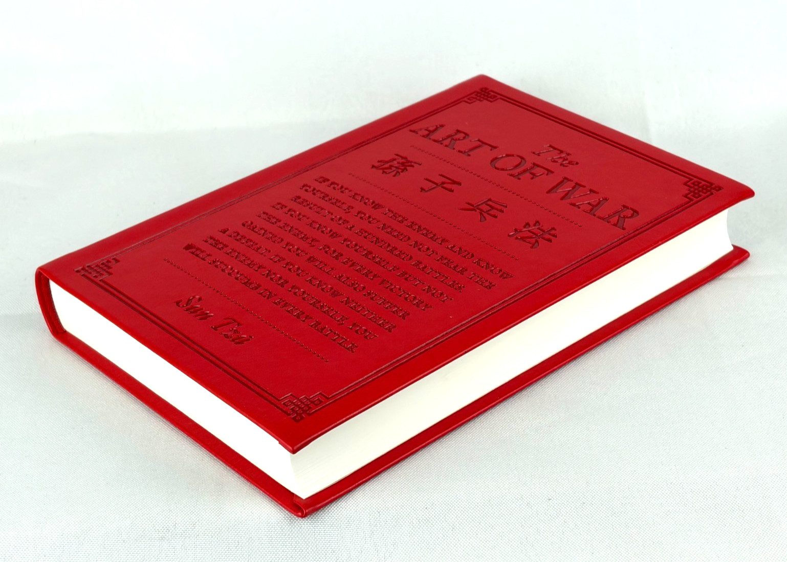 THE ART OF WAR by Sun Tzu Deluxe Faux Leather Flexi Bound Classics Brand NEW