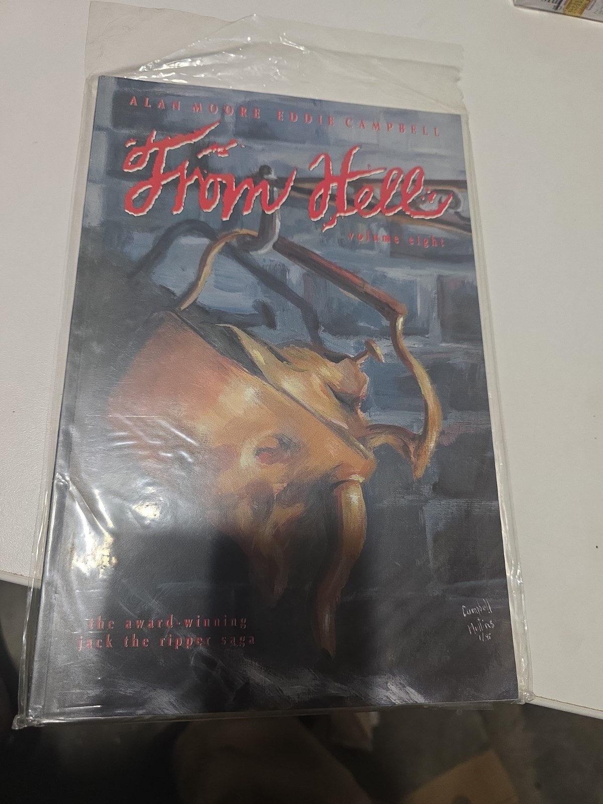 From Hell by Alan Moore (1995, Trade Paperback)