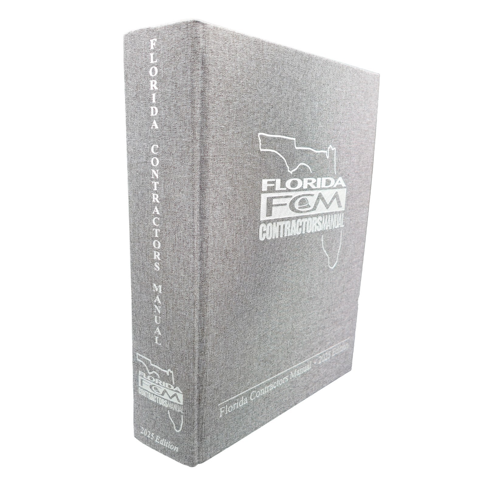 Book and Tabs – FLORIDA CONTRACTORS MANUAL 2025 EDITION