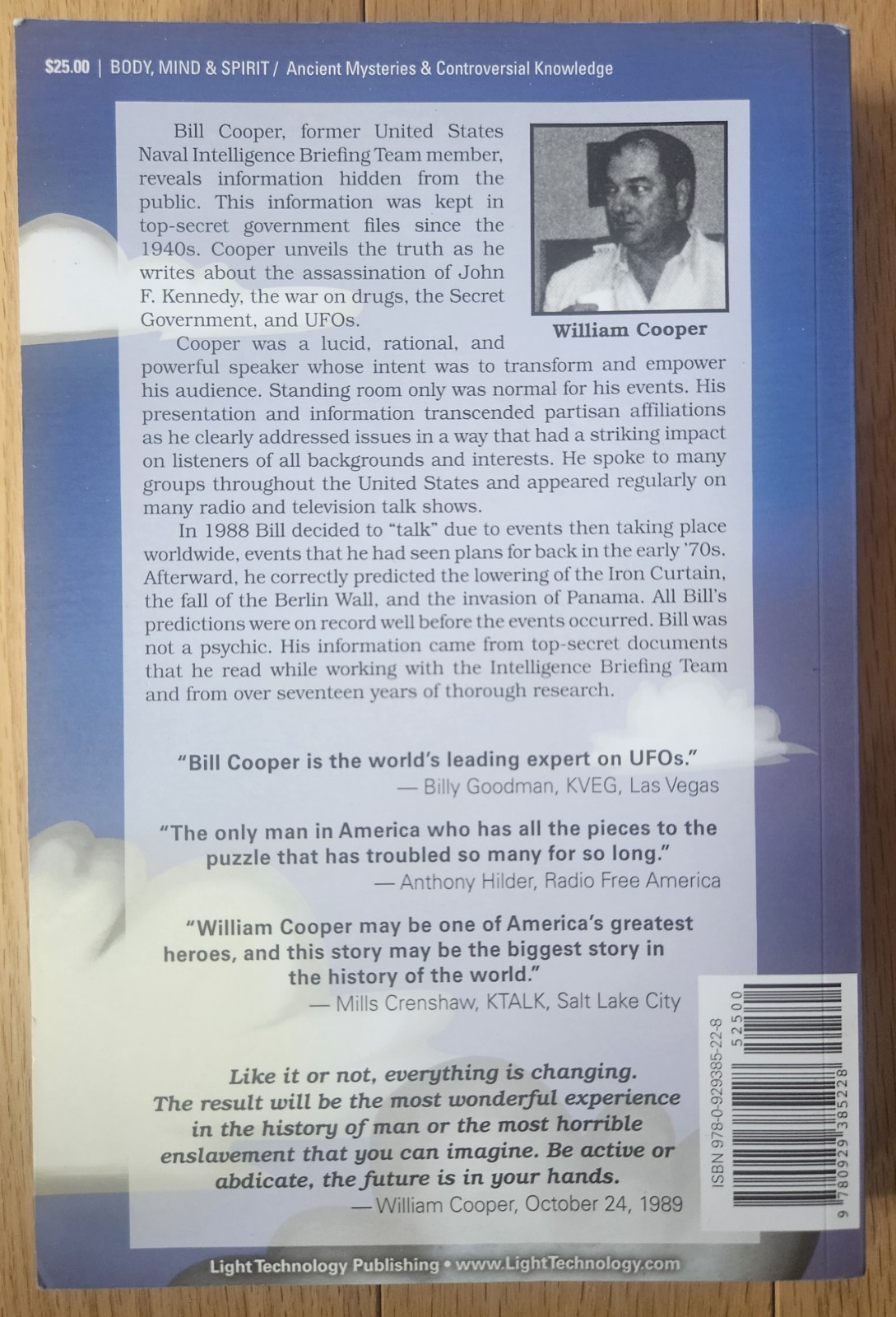 Behold a Pale Horse by William Cooper (1991, Trade Paperback)