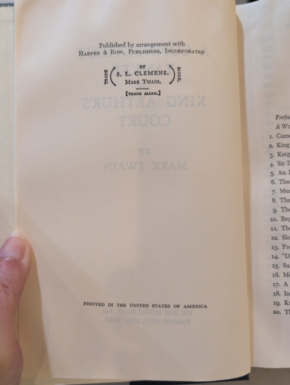 The Complete Novels of Mark Twain 7 Volume Book Set Hardcover Nelson Doubleday