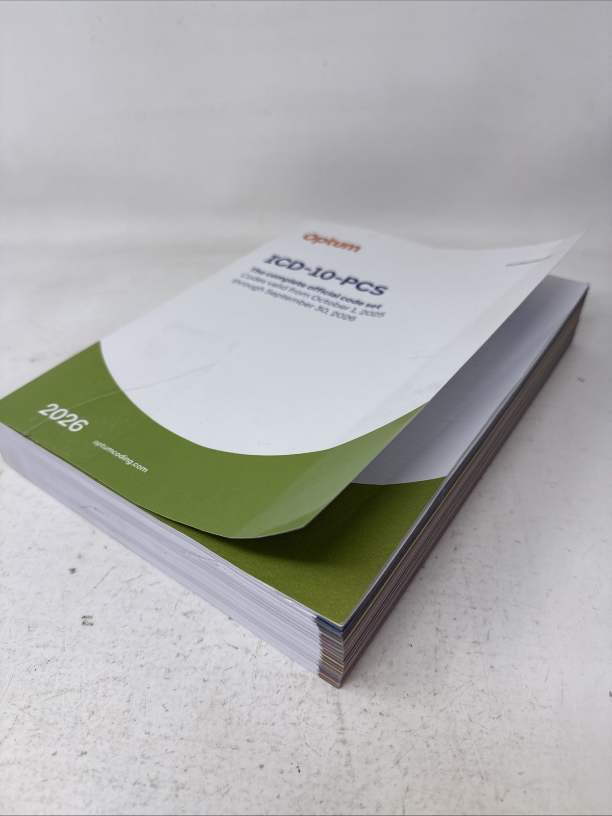 2026 ICD-10-PCS Professional (Softbound) – Paperback, by Optum – Cover Damage