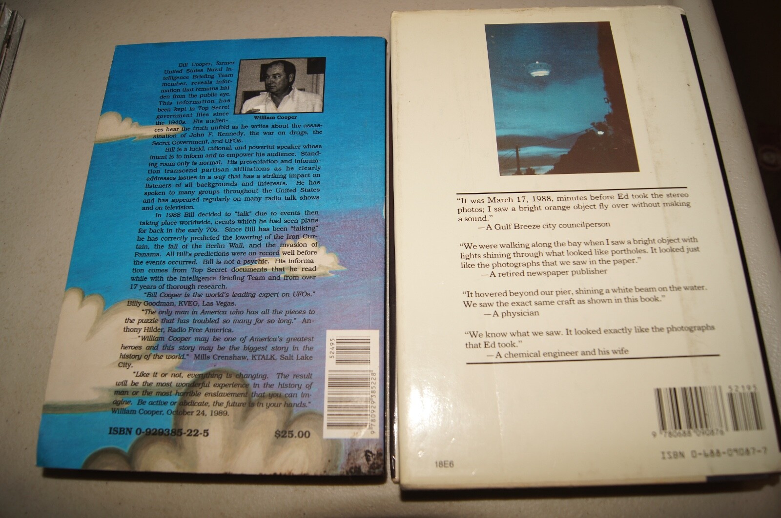 Behold a Pale Horse William Cooper 1991 UNREVISED 500p Protocols of Zion CFR UFO
