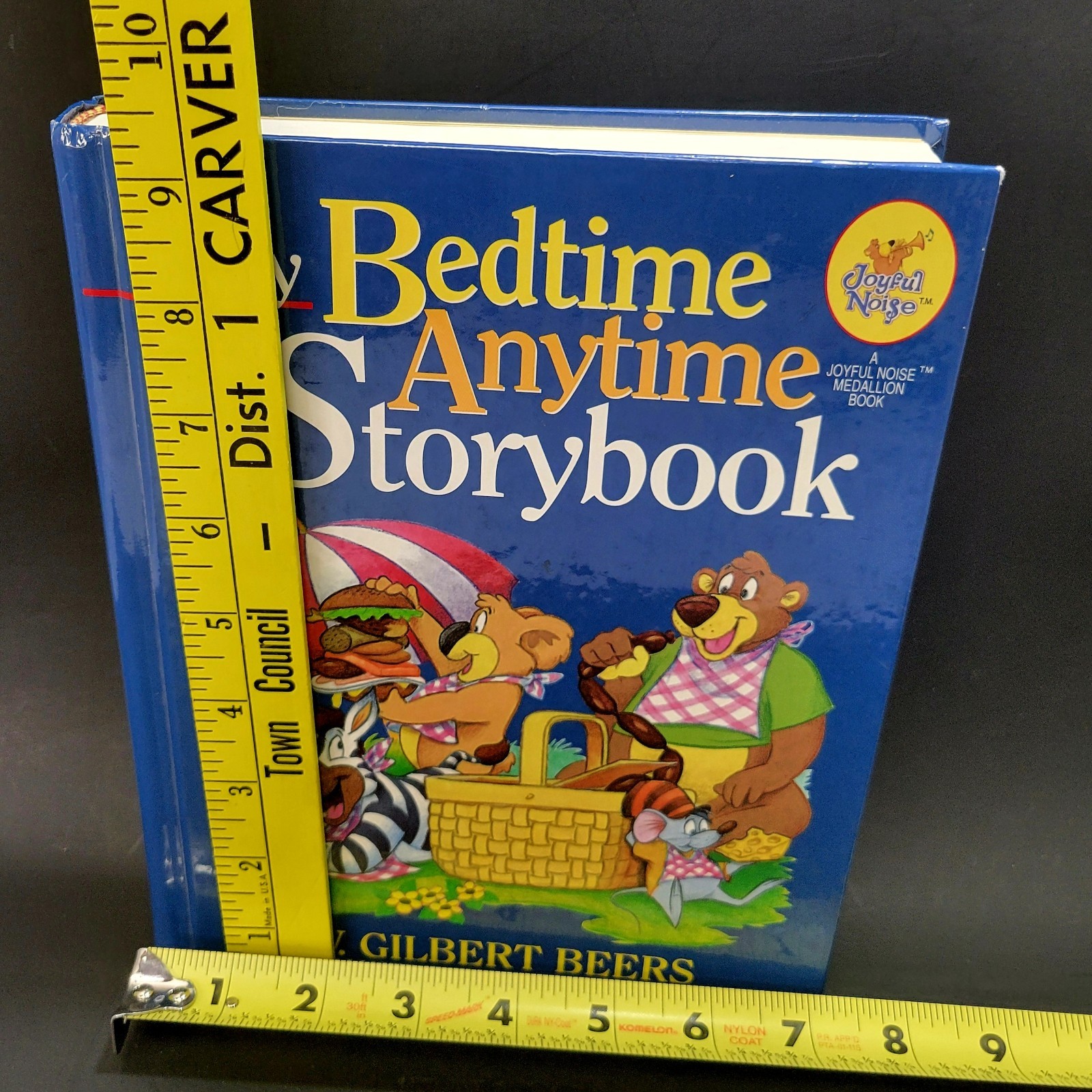 Vintage 1992 MY BEDTIME ANYTIME STORYBOOK Joyful Noise Illustrated Picture Book