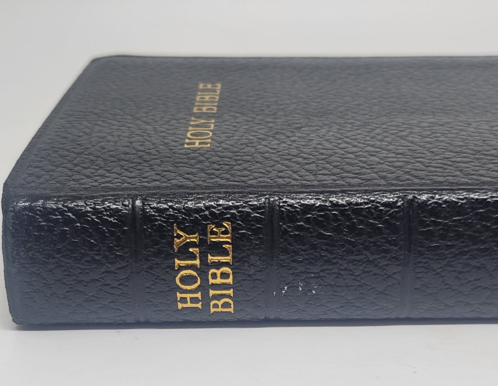 Oxford Bible KJV India Paper Black Leather Great Britain With Box