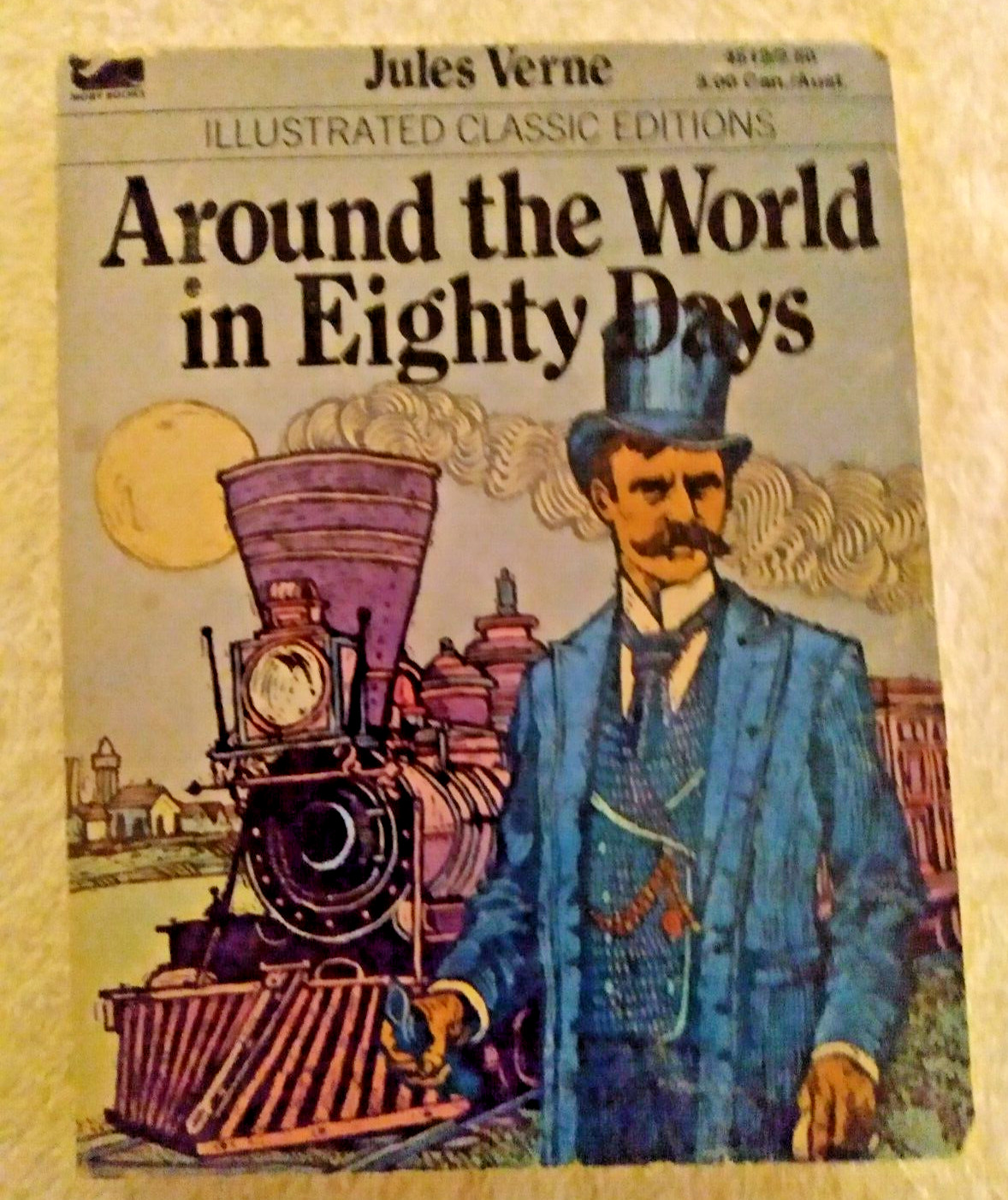 Lot of 4 Vintage Mini Classic Editions Illustrated Paperback Books