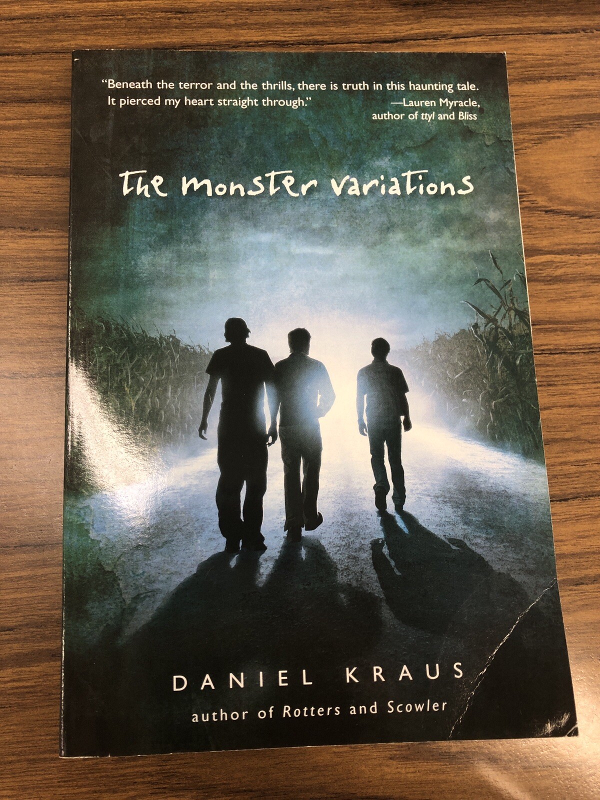 The Monster Variations – Daniel Kraus (2012, Random House Trade Paperback)