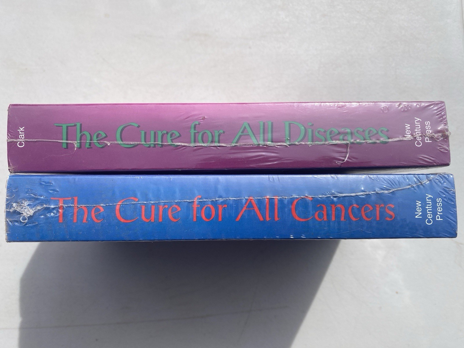 The Cure For All Cancers & Diseases Hulda Regehr Clark 2 PB Lot Sealed NEW