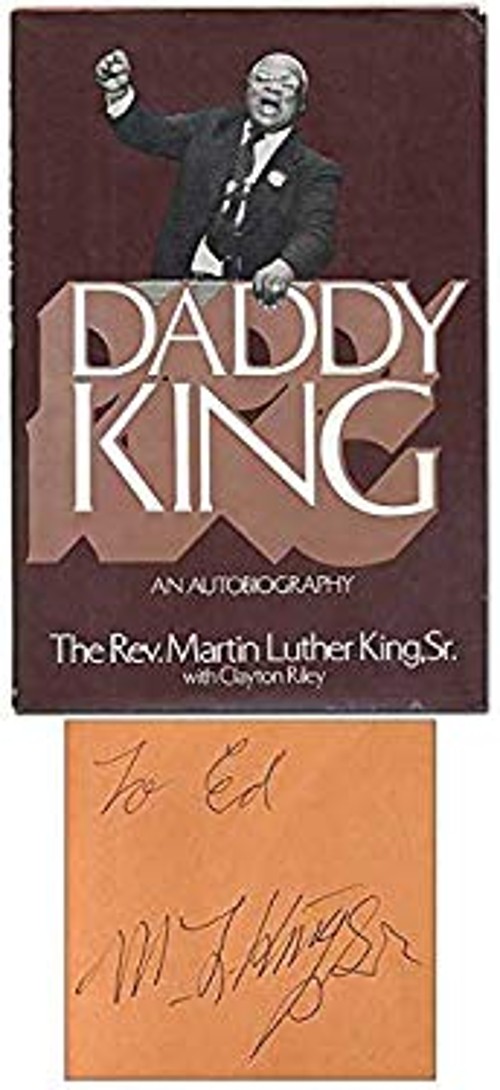 Daddy King : An Autobiography Hardcover Martin Luther, Sr., Riley