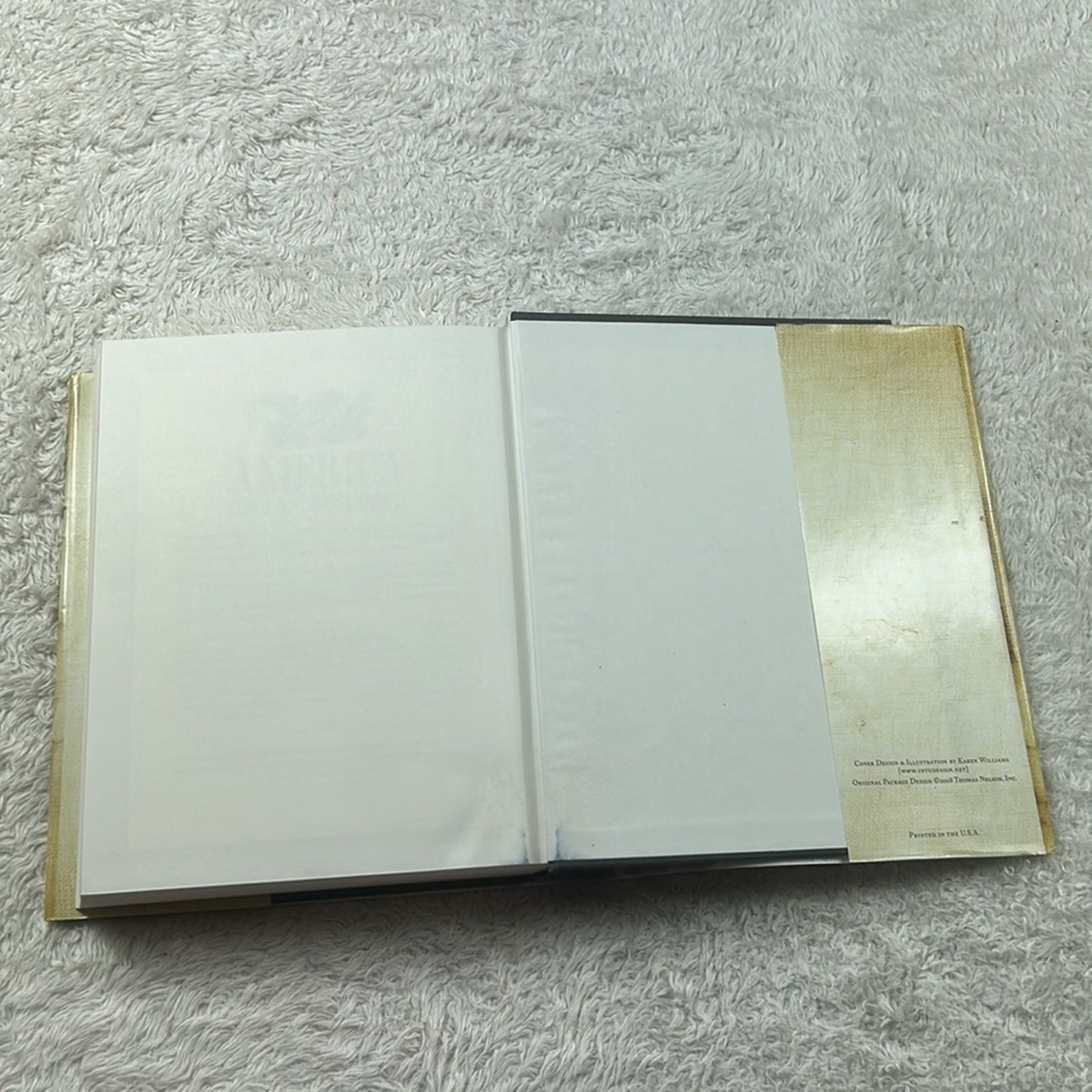 The Great American Scrapbook 1985 and American Patriot’s Almanac 2008 HC Good