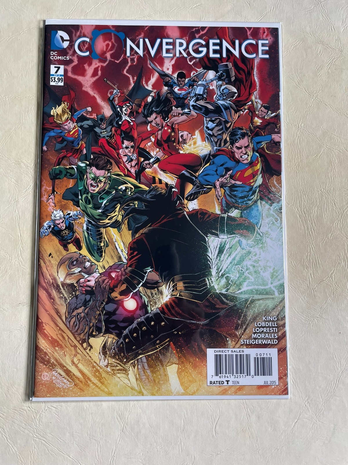 Convergence #0-8 Complete Set DC comics 2015