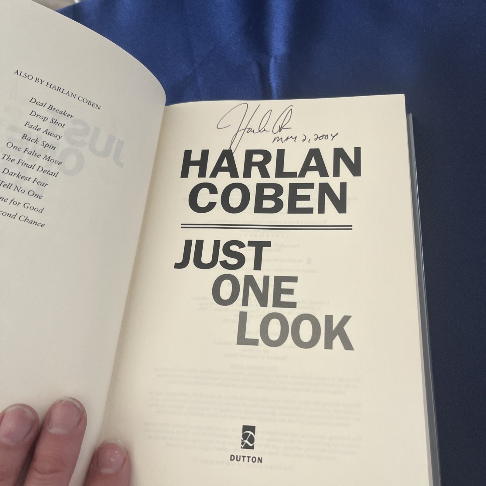 Harlan Coben Book Lot All 1st Editions & Signed Some COAs 9 Books