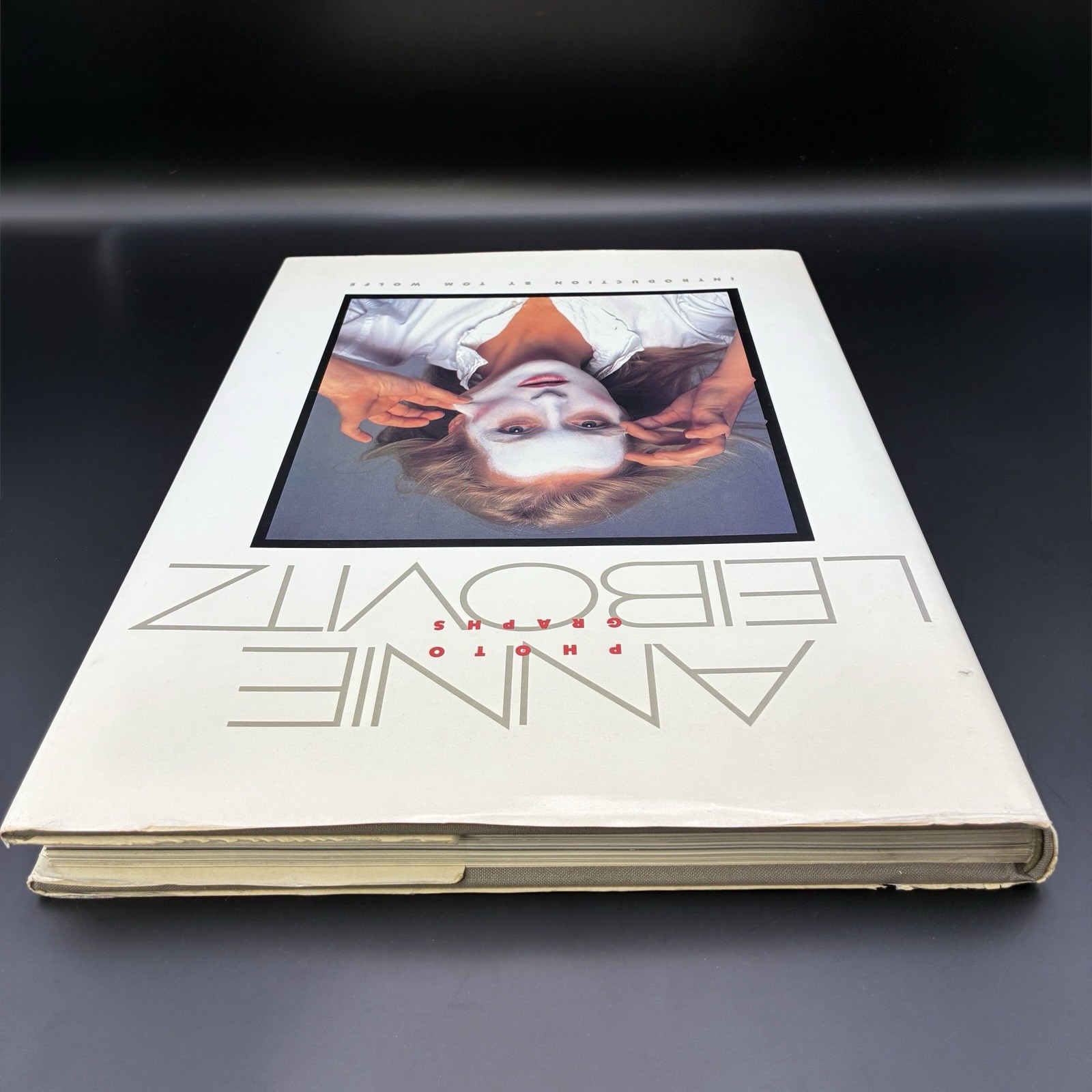 Annie Leibovitz: Photographs (1983) First Edition Signed w/ Red Handprint