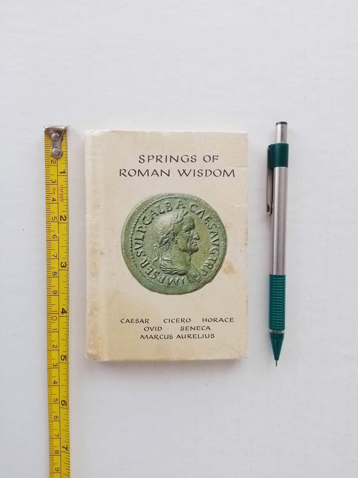 Springs of Roman Wisdom, Mini/Pocket Book 1968 Caesar, Cicero, Marcus Aurelius