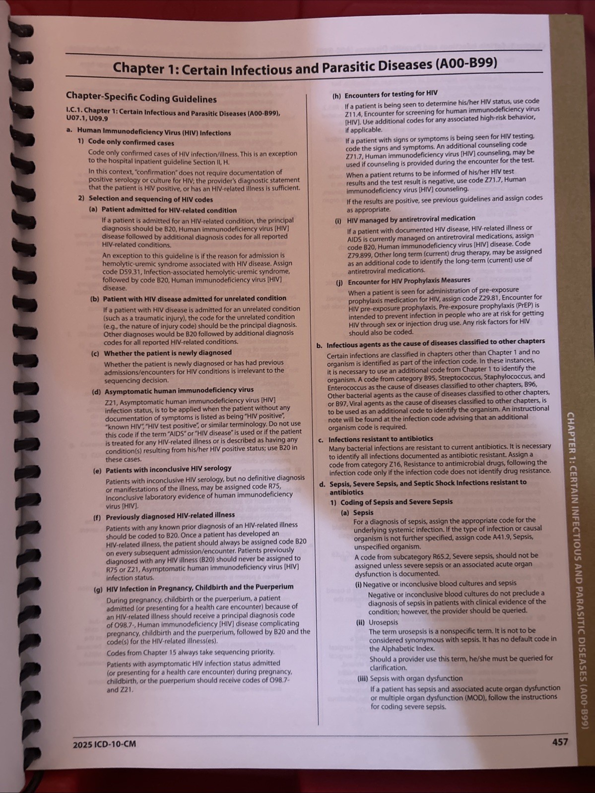 ICD-10-CM Complete Code Set 2025 – Spiral-bound, by AAPC – Very Good