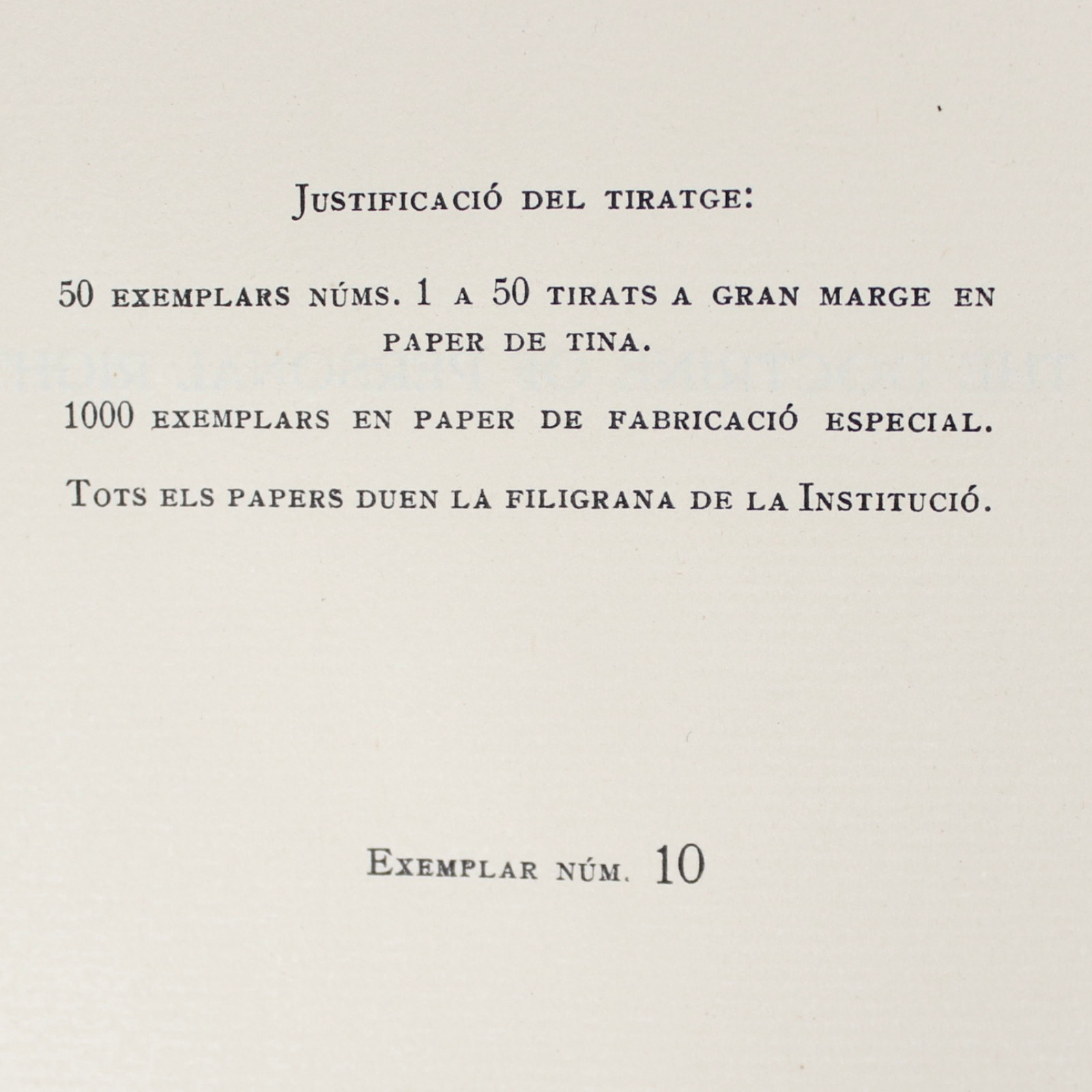 1935 Barcelona Doctrine of Personal Right Harris 1/50 Limited Ed Philosophy Law