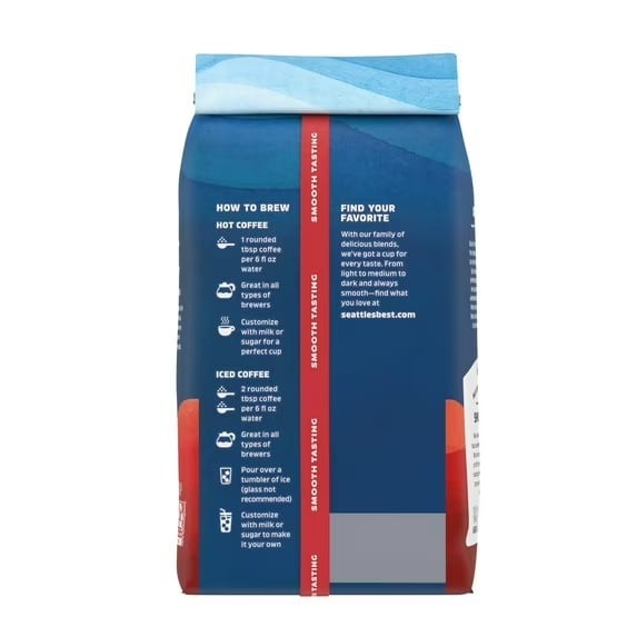 Best Coffee, Portside, Medium Roast, Ground Coffee, 100% Arabica, 12 oz