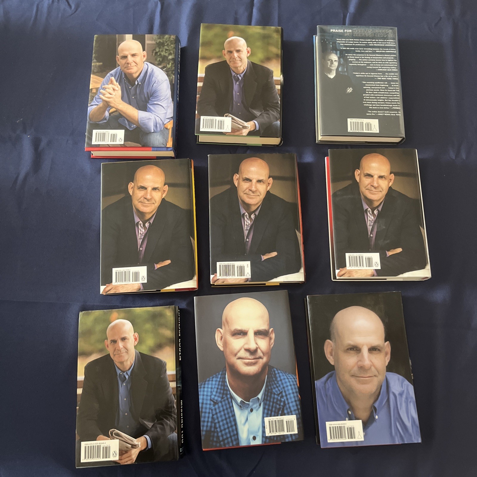 Harlan Coben Book Lot All 1st Editions & Signed Some COAs 9 Books