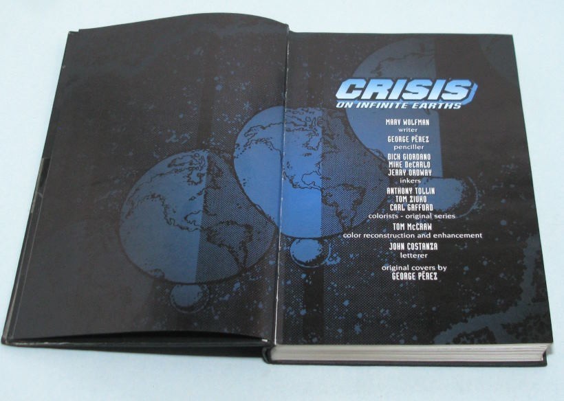 Crisis On Infinite Earths by Marv Wolfman – Hardcover – DC Comics